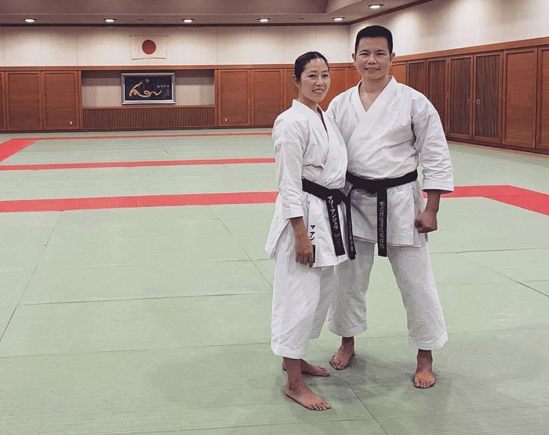 Congratulations to Marie-Angela Pope Sensei and Ben Brillante Sensei for attaining their 3rd Dan Black Belt certification in August 2023 with Japan Karatedo Federation (JKF) Gojukai in Osaka, Japan.